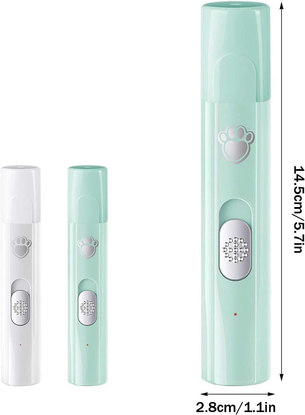Electric pet nail grinder for grooming