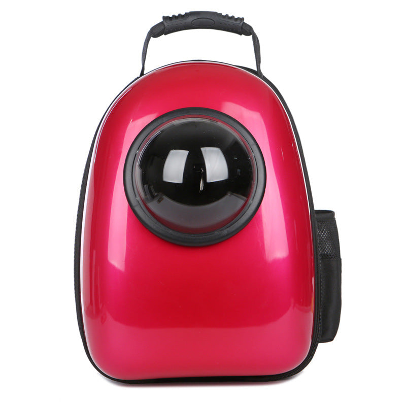 Transparent cat backpack clear viewing window