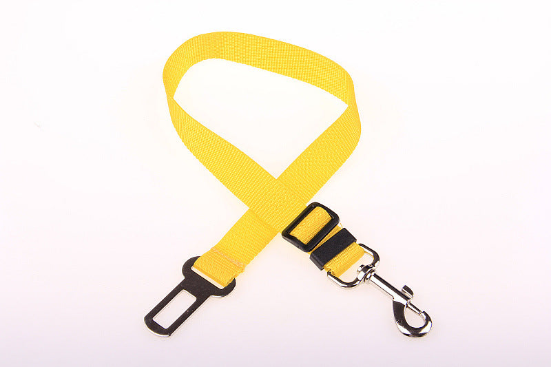 Pet car safety seat belt for car travel