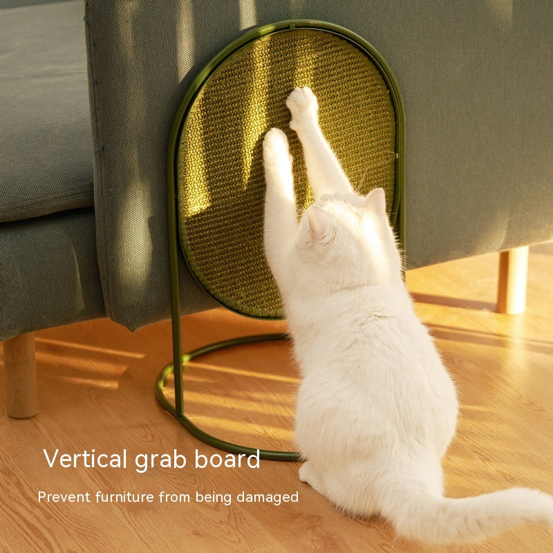 Cat scratching post with sisal scratching surface