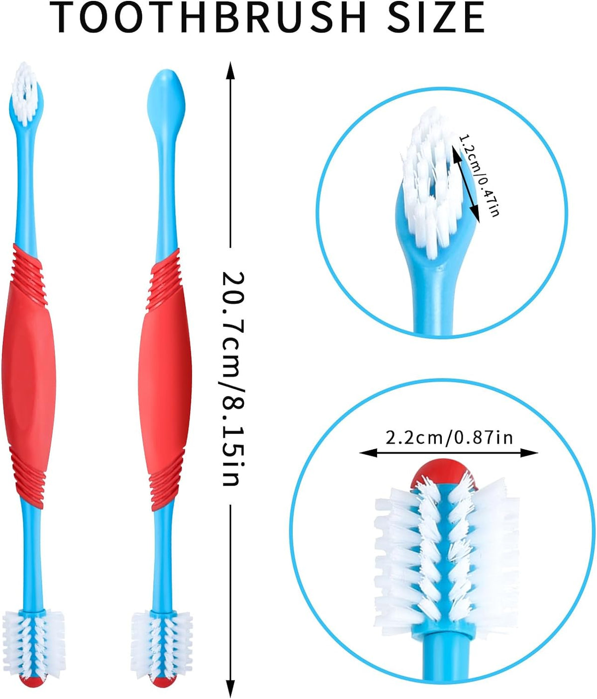 Pet dental care kit for dogs and cats