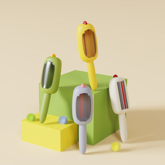 Pet hair remover roller for furniture
