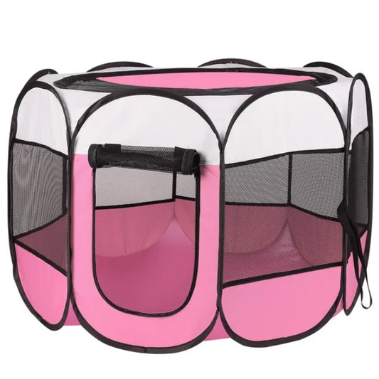 Foldable pet house for indoor and outdoor pets