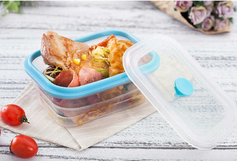 Pet folding lunch box for food storage
