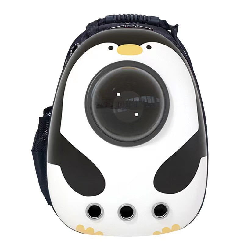 Transparent cat backpack clear viewing window