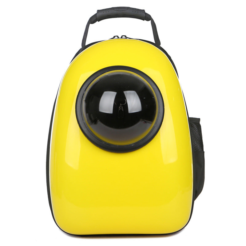 Transparent cat backpack clear viewing window