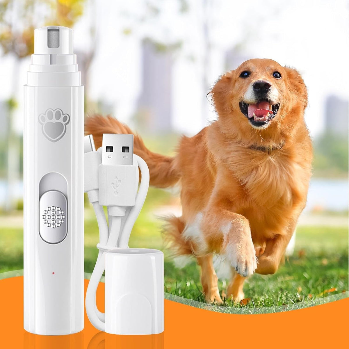 Electric pet nail grinder for pet nails