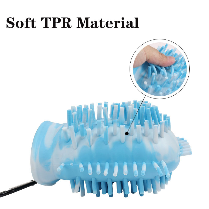 Silicone paw cleaner cup 2-in-1 grooming brush