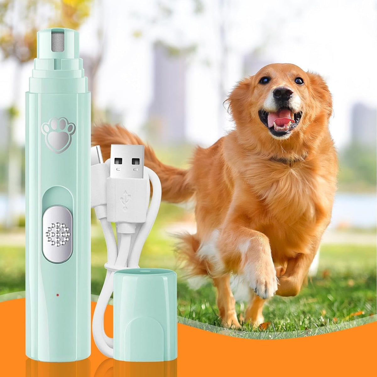 Electric pet nail grinder for grooming