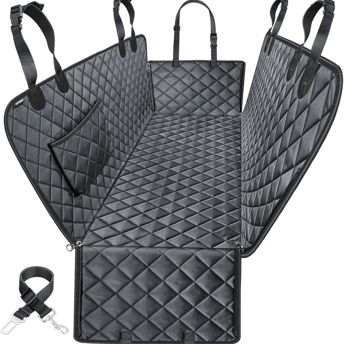 Dog car seat cover for pet travel