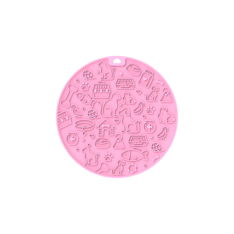 Pet licking mat silicone feeding mat