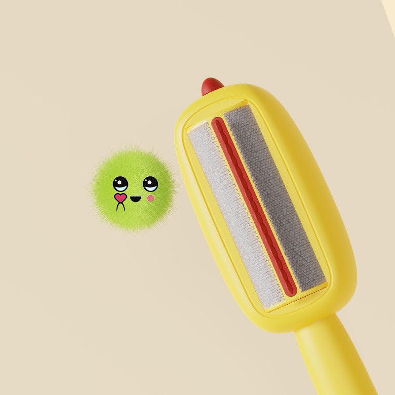 Pet hair remover roller for removing fur