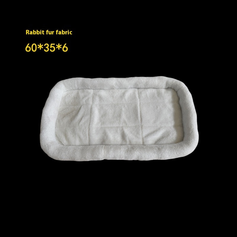 Window Cat Hammock with soft white cushion, 60 x 35 x 6 cm, for comfortable cat lounging