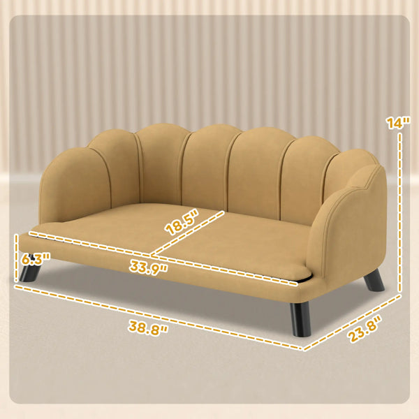 Pet sofa bed comfortable pet resting space
